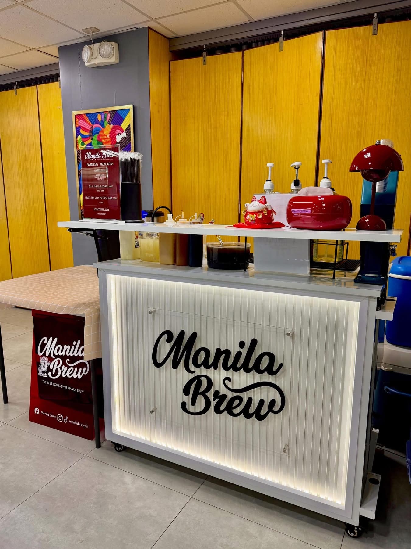 The Manila Brew cart