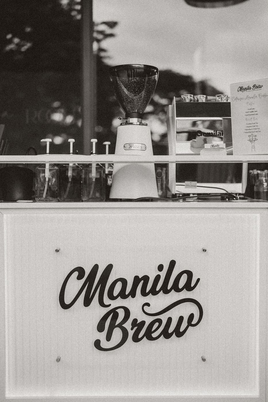 Manila Brew signage
